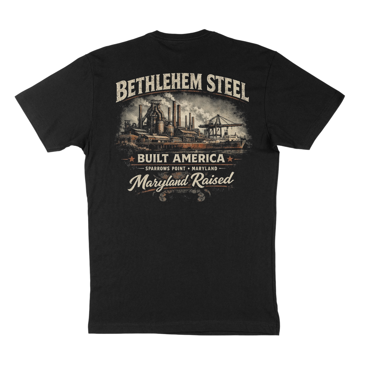 Bethlehem Steel Sparrows Point Maryland T-shirt